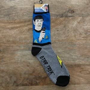 5/$20 NEW Adult Star Trek Spock Socks